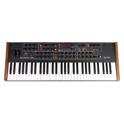Dave Smith Instruments Prophet 08 PE 61-Key 8-Voice Polyphonic Synthesizer 2009 - 2015 - Black with Wood Sides (Boxed / Full Extended Warranty)