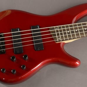 Ibanez SR255CA 5-Strings Electric Bass Guitar Candy Apple Red image 1