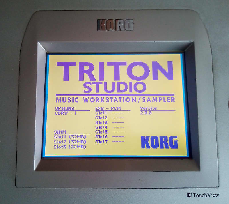 Triton Studio Pro X 88 - Korg Triton Studio Pro X 88