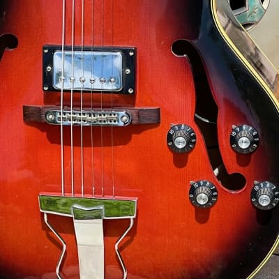 D'Agostino ES-175D Replica 1975 a beautiful Dark Sunburst finished Gibson ES-175D copy on a budget. image 9