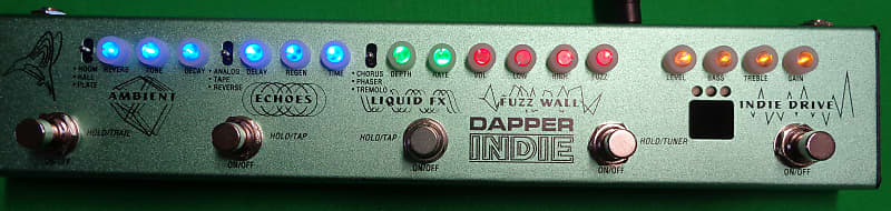 Valeton Dapper Indie multi effects pedal | Reverb