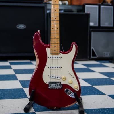 1993-94 Fender Japan Stratocaster ST-38 Capri Orange
