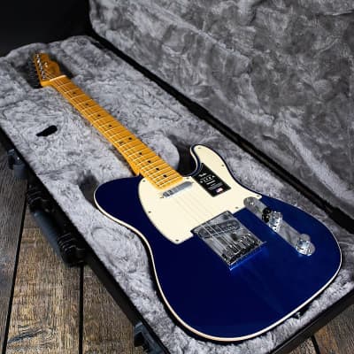 Fender American Ultra Telecaster- Cobra Blue (7lbs 11oz) image 8
