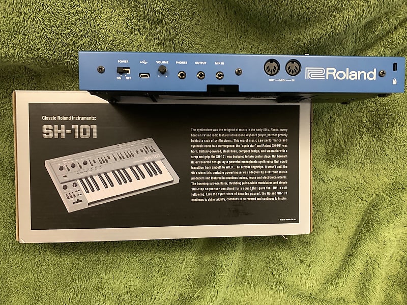 MATRIXSYNTH: Roland Boutique SH-01A Synthesizer - Rare Blue