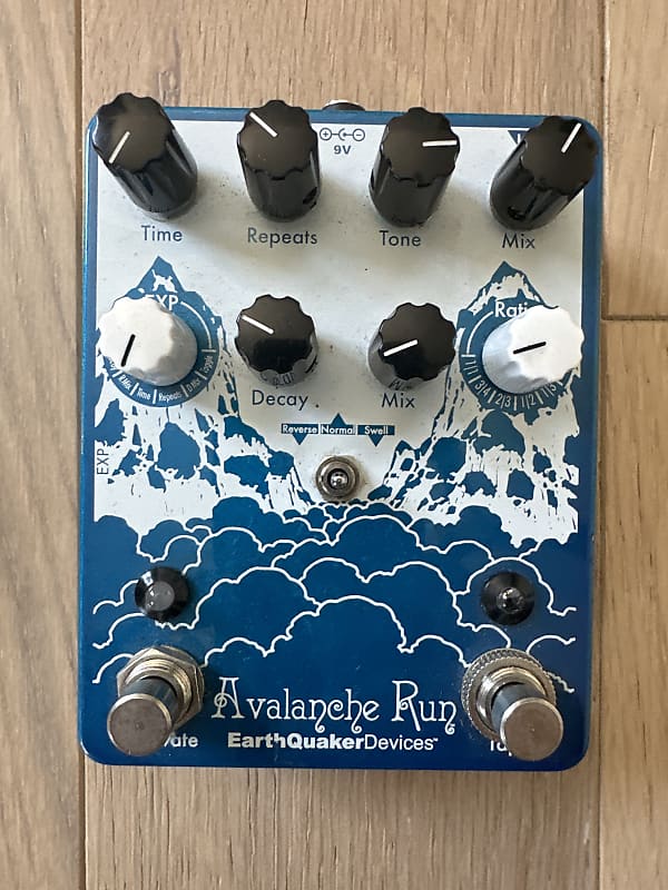 EarthQuaker Devices Avalanche Run Stereo Reverb & Delay with Tap Tempo Limited Edition