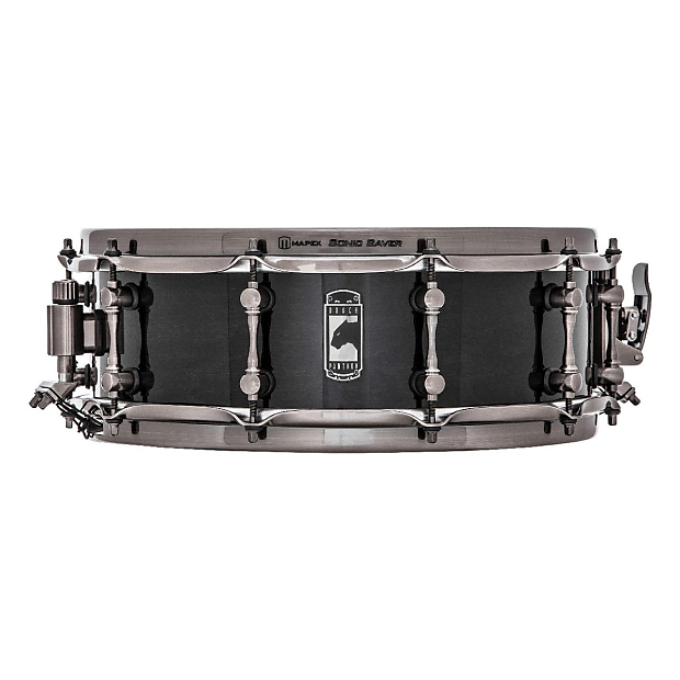 Mapex BPML4500LNTB Black Panther Black Widow 14x5" Maple Snare Drum image 1
