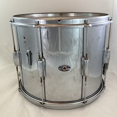 Slingerland 15x12" Marching / Field Snare - Maple shell with Chrome finish  Chrome image 1