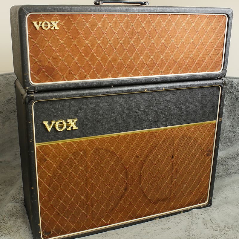 Vox AC-30 Super Twin 3-Channel 30-Watt 2x12" Piggyback Guitar Amp 1962 - 1966 image 1