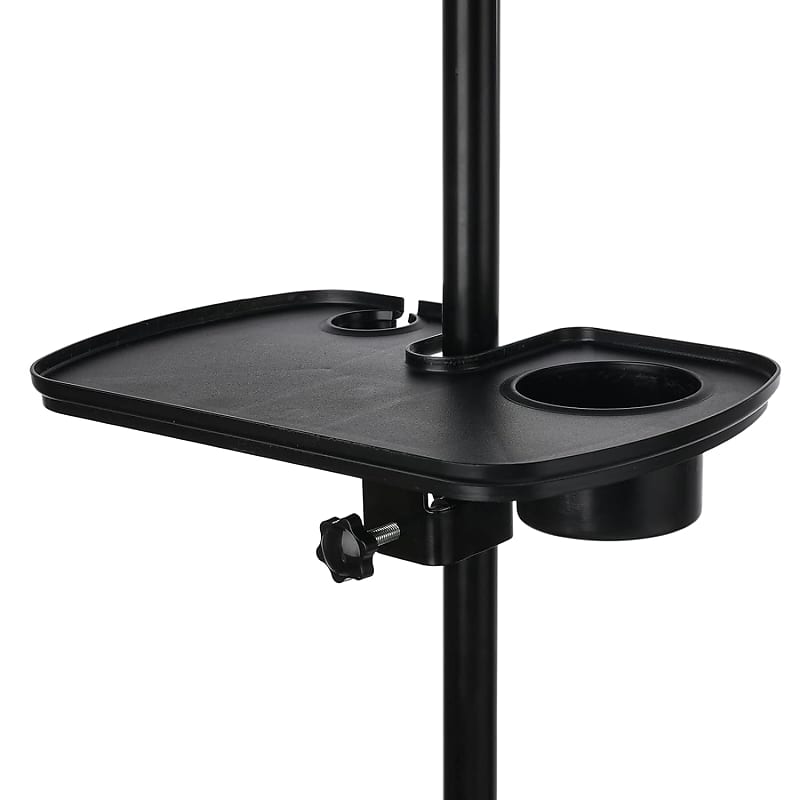 Microphone Stand Tray, Universal Mic Stand ClampOn Tray, Reverb