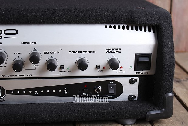 Fender® 400 PRO Electric Bass Guitar Amplifier Head | Reverb