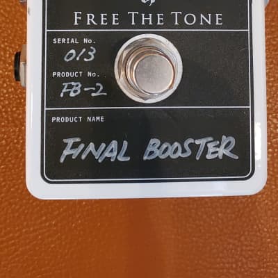 【箱付き/美品】FREE THE TONE FINAL BOOSTER FB-2 FINAL BOOSTER / FB-2｜Products 商品紹介｜Free The Tone