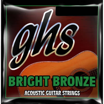 GHS Bright Bronze Acoustic Guitar Strings 10-46 image 2