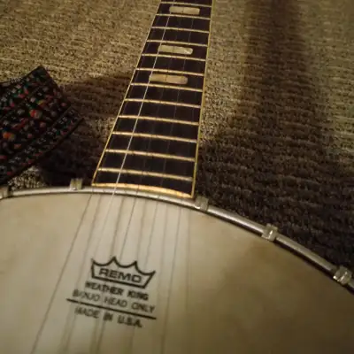 Hondo  HB75A MIK 5-string banjo with gig bag image 2