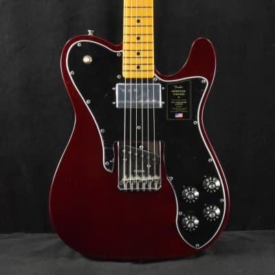 Mint Fender American Vintage II Limited Edition '77 Telecaster Custom Wine w/Maple for sale