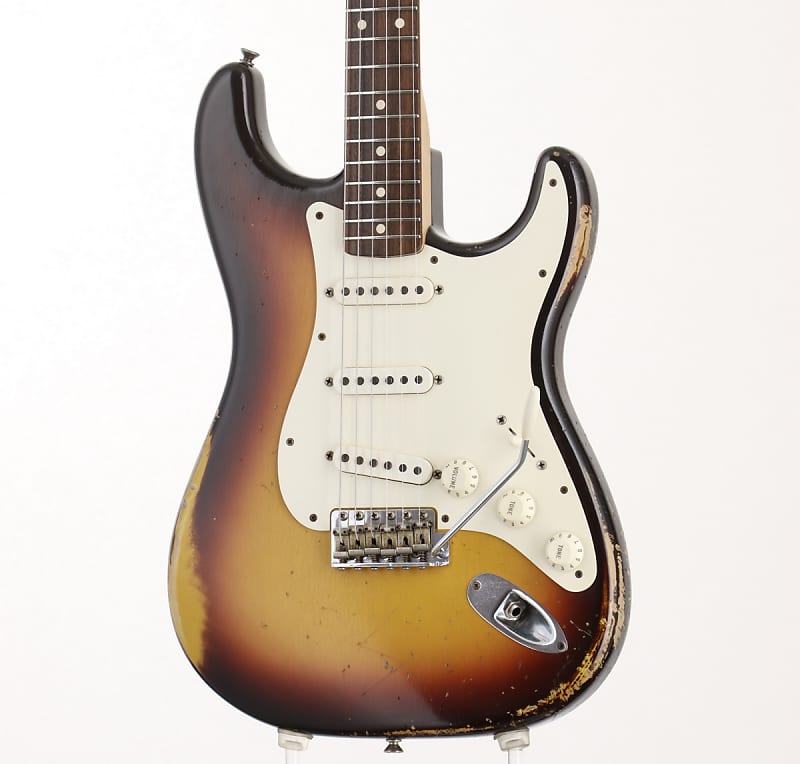 Fender Custom Shop MBS 1959 Stratocaster Relic 3-Color Sunburst by Greg  Fessler -2013- [SN 001] [06/05]