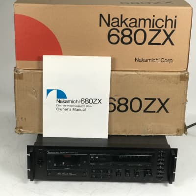 Nakamichi 680ZX Discrete Head Cassette Deck | Reverb UK