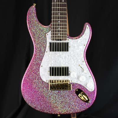 ESP Custom Shop SNAPPER-7 Ohmura T Pink w/case image 1