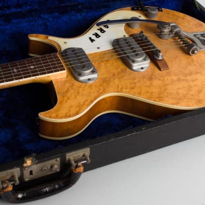 Bigsby  Standard Semi-Hollow Body Electric Guitar (1958), ser. #91558, original black hard shell case. image 12
