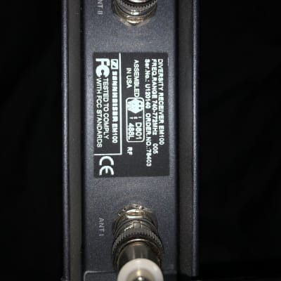 Sennheiser EM100 (EW100 G1) Receiver Grey-740-772MHZ image 6