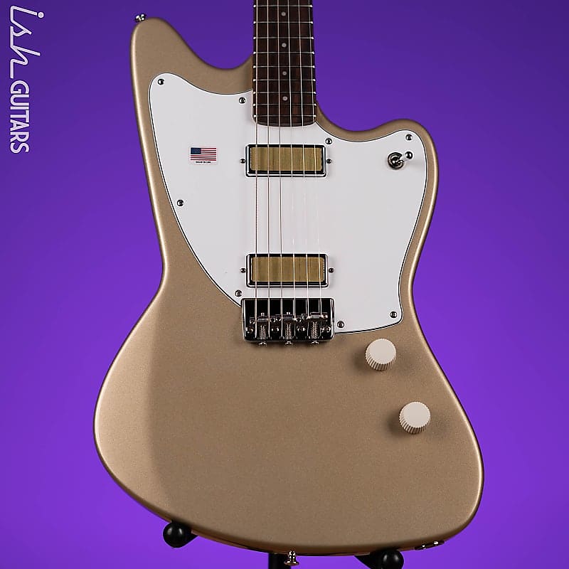 Harmony Silhouette Electric Guitar Champagne image 1