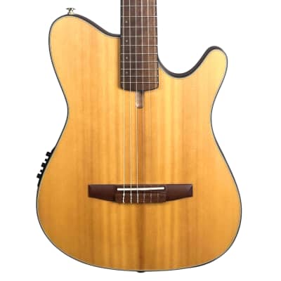 Ibanez FRH Series FRH10N Acoustic-Electric Natural Flat image 1