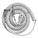 Bullet Cable 30ft Premium Vintage Coil Cable - White