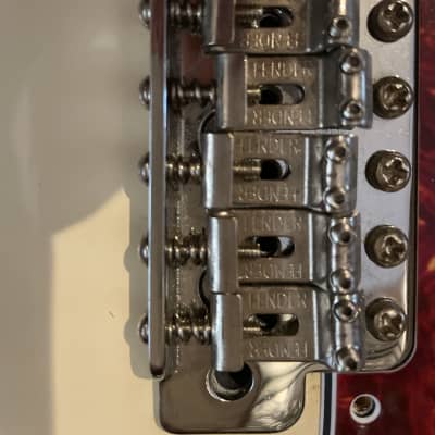 Fender Standard Stratocaster 6-Saddle Tremelo Bridge Assembly image 1