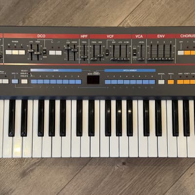 Roland Juno-106 (Kiwi 106 mod included) 61-Key Programmable Polyphonic Synthesizer 1984 - 1985 - Black