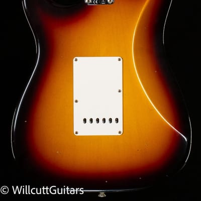 Fender Custom Shop Willcutt True '62 Stratocaster Journeyman Relic 3-Color Sunburst Large C (029) image 4