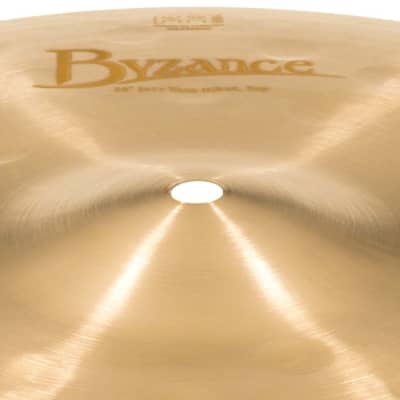 Meinl Byzance Jazz Thin Hi Hat Cymbals 14" image 9