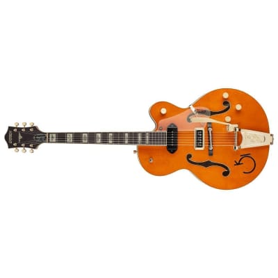 Gretsch G6120 Eddie Cochran Signature Hollow Body 6-String Right-Handed Electric Guitar with Bigsby (Western Maple Stain) image 3