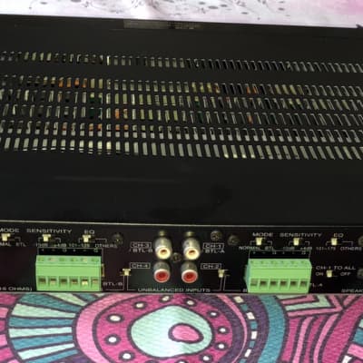 Bose 4 Channel power amplifier 1200 VI 2001 Black | Reverb