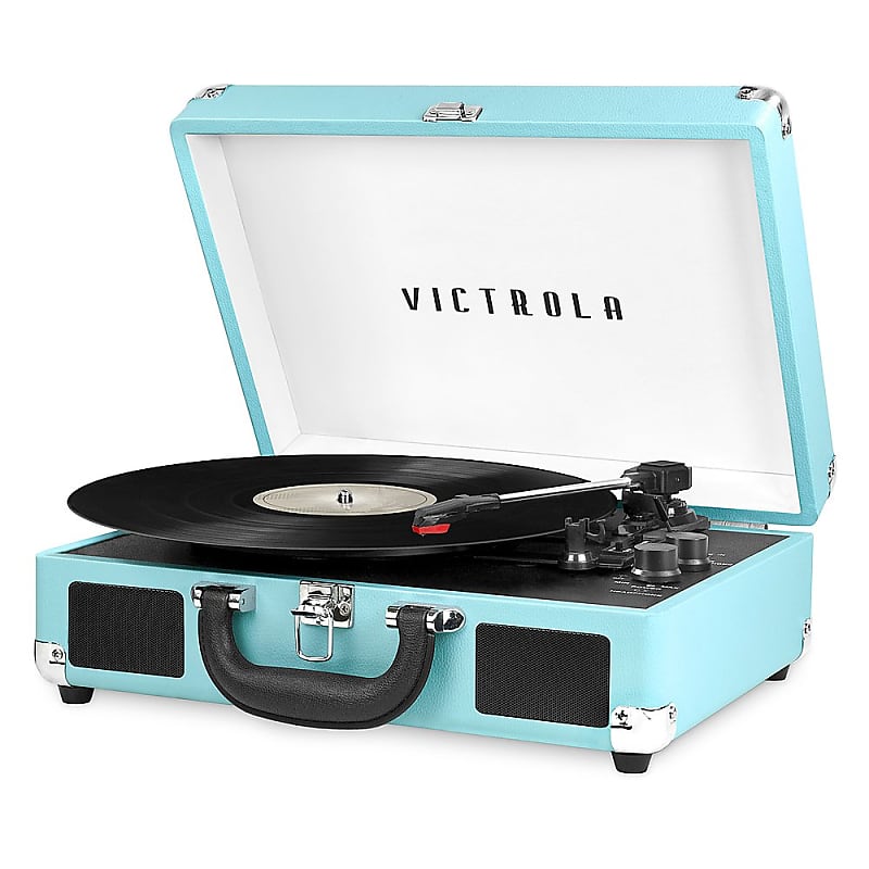 Victrola Journey 3-Speed Bluetooth Portable Suitcase Record Player