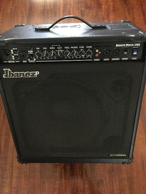 Ibanez Sound Wave 100 ベースアンプ Ibanez Sound Wave 100 Bass Amp | Reverb