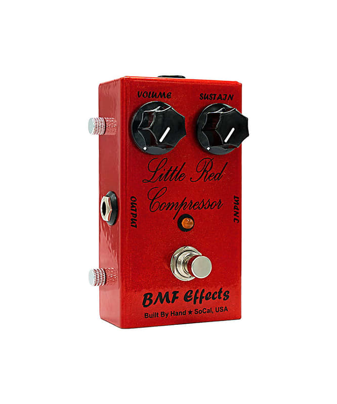 BMF Effects Little Red Compressor Effect Pedal image 1
