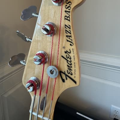 2015 Fender US Geddy Lee Artist Series Signature Jazz Bass - Black image 7