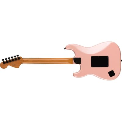 Squier Contemporary Stratocaster HH FR Electric Guitar, Roasted Maple Fingerboard, Shell Pink Pearl image 7