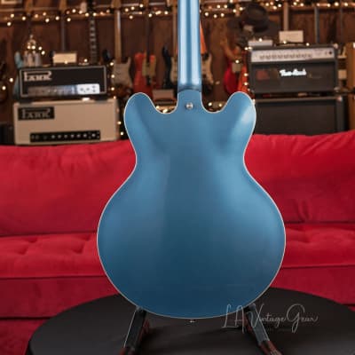 Josh Williams 'Mockingbird' JWG273 Semi-Hollowbody Electric Guitar-Pelham Blue Finish & Bloombucker Pickups! image 7