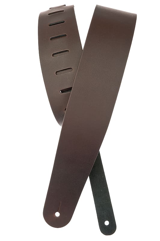 Planet Waves Classic Leather Guitar Strap, Brown image 1