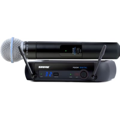 Shure PGXD24/BETA58-X8 Digital Wireless Handheld Microphone System image 3