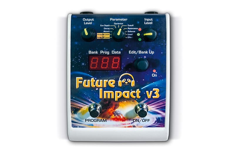 PANDA AUDIO Future Impact v3 - Bass Synthesizer mit MIDI | Reverb