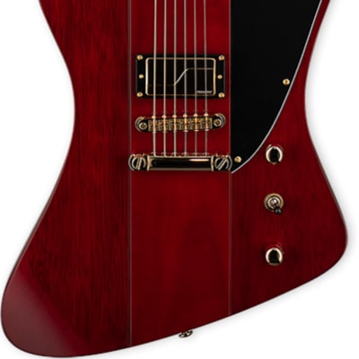 ESP LTD Phoenix-1000 Electric Guitar, See Thru Black Cherry image 2