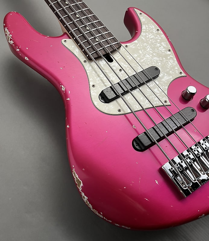 Xotic XJ-1T CTM 5st Alder/R - Magenta Metallic-/Medium Aged