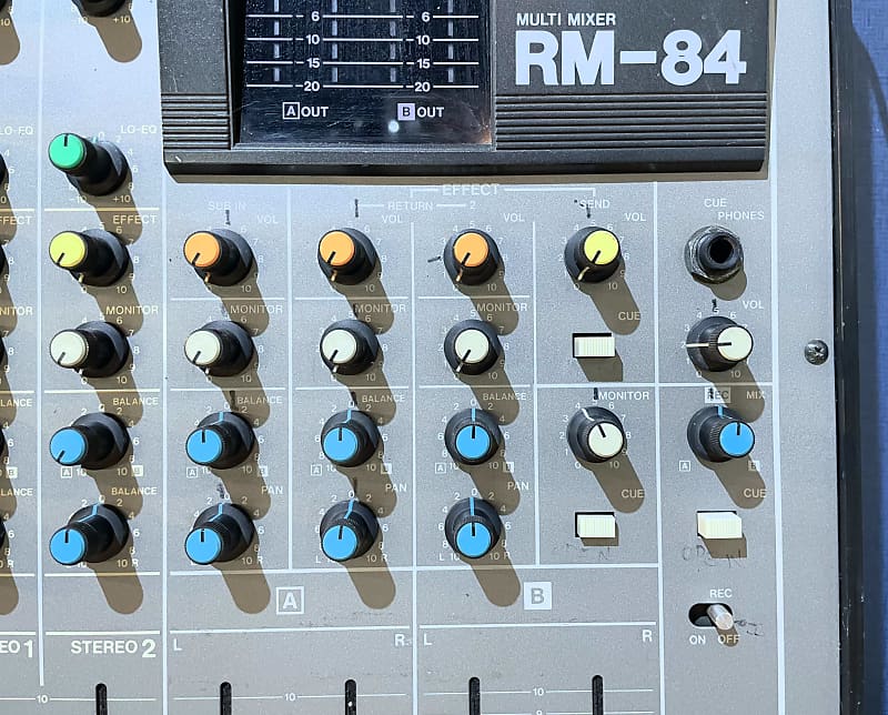 希少機材 Roland RM-84 ビンテージアナログミキサー 動作品