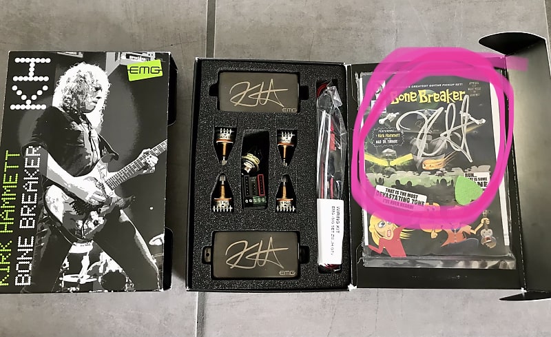 🎸 EMG Pickup KH Kirk Hammett Signed Limited Edition Bone Breaker