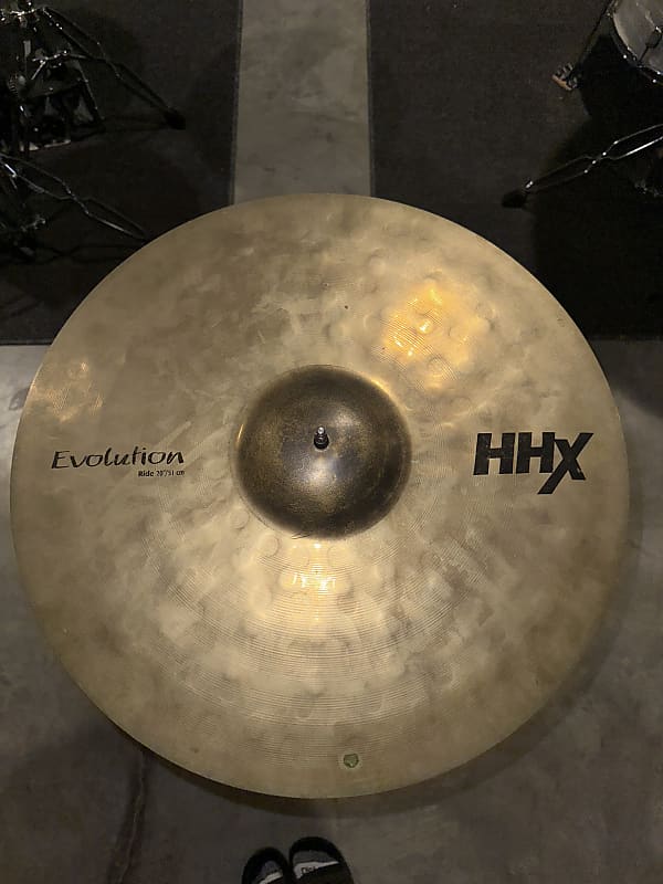 Sabian 20" HHX Evolution Ride Cymbal 2002  - Present - Brilliant image 1