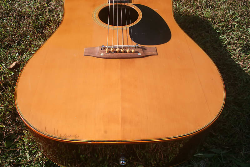 Takamine Elite TW-20 D size Guitar 1975 - Natural | Reverb