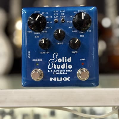 Reverb.com listing, price, conditions, and images for nux-nux-nss5-ir-power-amp-simulator