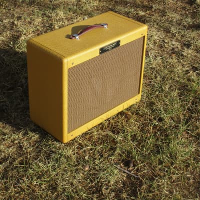 Carl's Custom Amps 1x12 Lacquered Tweed Deluxe Style Ext. Cab  Many speaker options! image 2