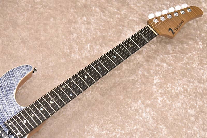 T's Guitars DST-DX 24 RFMN -Trans Blue Denim- 2021 [Made in Japan 